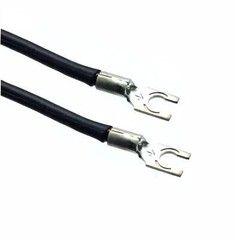 Turntable Cable RCA to Bare End with Ground Lugs