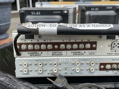 Pilot 654 Stereo Receiver 7591 12AX7 (not included) Tuner Amplifier PARTS/REPAIR