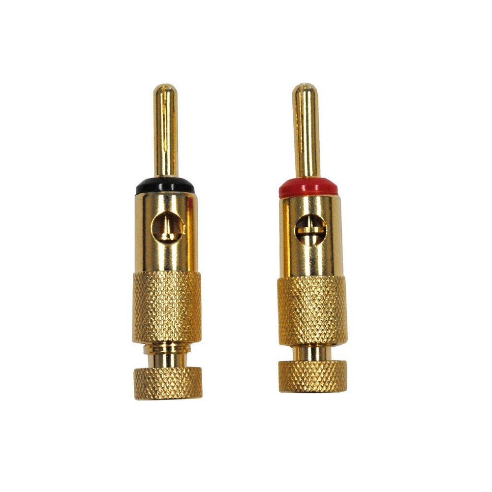 Audio 2000’s Banana Plug Gold Brass Plated ACC3119 (lot)