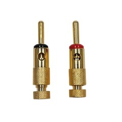 Audio 2000’s Banana Plug Gold Brass Plated ACC3119 (lot)