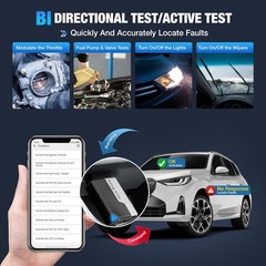 KINGBOLEN OBD2 Scanner Bluetooth Bidirectional Full System iOS Android Gift