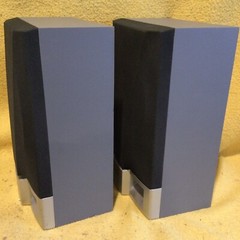 2 RCA Bass Reflex RS2600 Speakers Power 10W 13x9x6 Tested Works Great Sound EUC