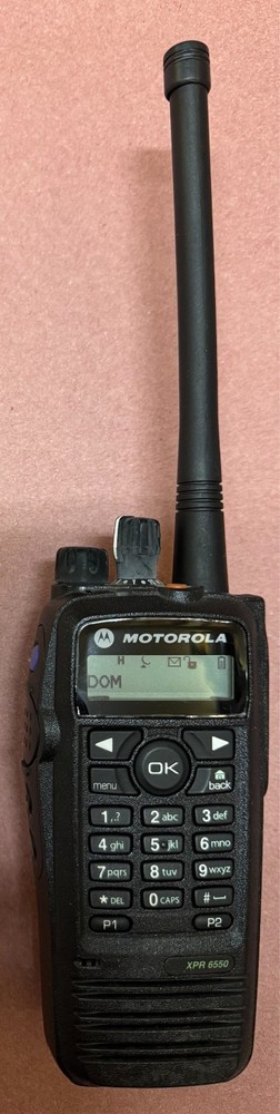 Motorola XPR6550 UHF 403-470MHz Portable Radio AAH55QDH9LA1AN Grade A