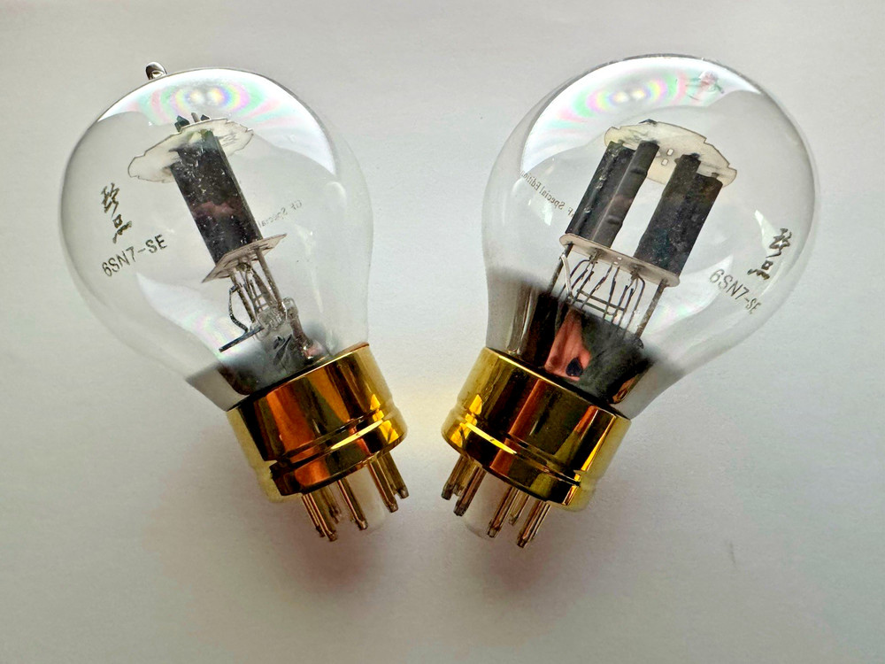 Treasure Globe 6SN7-SE MATCHED PAIR, GF Limited Special Edition Top Grade