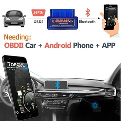 ELM327 V2.1 OBD2 Bluetooth Mini Car Diagnostic Scanner Code Reader Android Tool