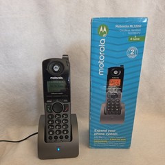 Motorola ML1200 Cordless Handset Home Phone Accessory 4-Line