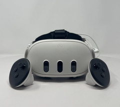Meta Quest 3 128GB VR Gaming Headset with Controllers Tested Working