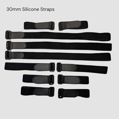 10 SlimeVR Compatible Silicone Backed 30mm Straps