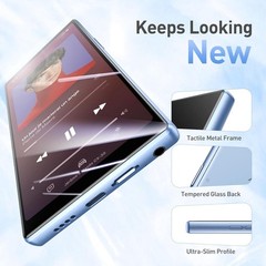 AGPTEK T09U 128GB MP3 Player Bluetooth WiFi 5″ Full Touch Screen Andriod 13