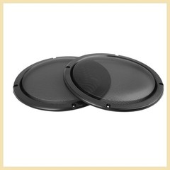 2pcs 8″ Black Car Speaker Cover Steel Mesh Sub Woofer Subwoofer Grill New