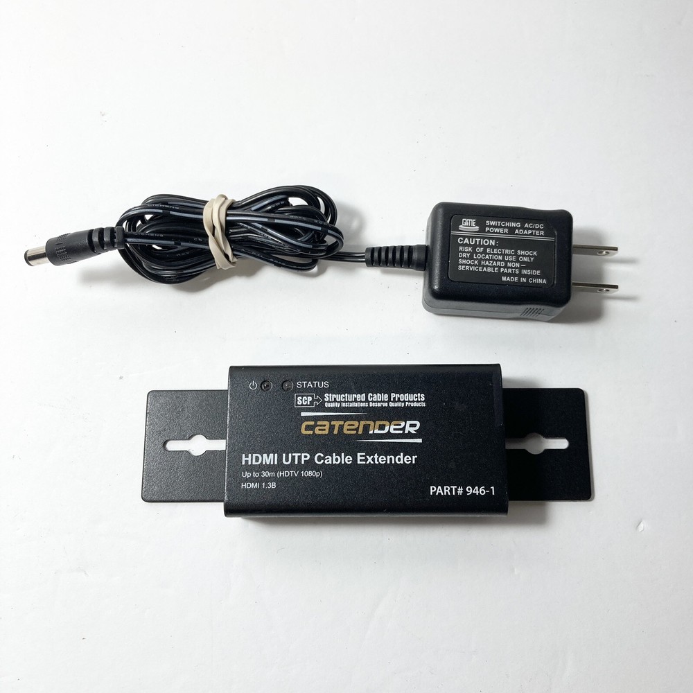 CATENDER HDMI UTP CABLE EXTENDER KIT Up to 30m with IR (HDTV 1080P) HDMI 1.3B