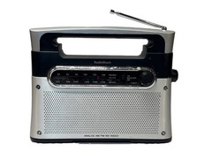 Vtg. Radio Shack Portable Analog AM FM WX Weather Radio 12-889 AC/DC 12v