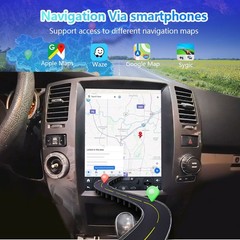 4+64GB For Toyota 4Runner 2003-2009 CarPlay Android 13 Car Stereo Radio GPS Navi