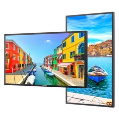 55″ Commercial Outdoor Electronic Digital Display 1000nits Waterproof TV 4K UHD