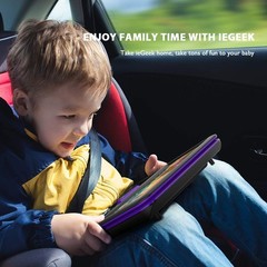 ieGeek 11.5″ Portable DVD Player for Kids and Car, 9.5″ 9.5inches, Purple