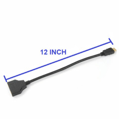 4K HDMI Cable Splitter Adapter 2.0 Converter 1 In 2 Out 1 Male to 2 Female lot