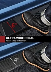 6 Inches Running Boards Compatible with 2019-2026 Chevy Aluminum-6 in