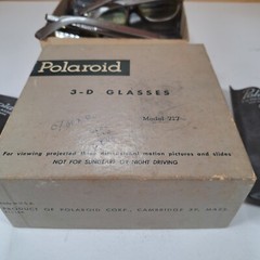 8 Polaroid 3D Viewer Glasses Model 717 in sleeves in original box
