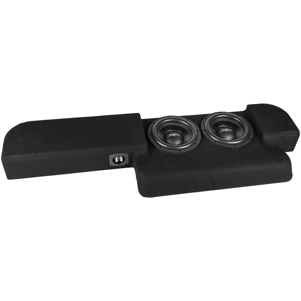 NEW DUAL 10″ 1600W PORTED LOADED SUB BOX FITS 2015-2024 FORD F-150 SUPER CAB