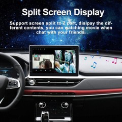 2 Din Android 13.0 Rotatable 10.1″ Carplay Car Stereo Radio Player GPS Navi WIFI