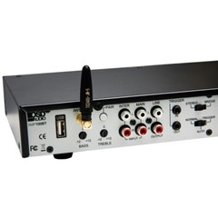 OSD XMP100 GEN2 2x100W Class D Stereo Amplifier w/ Bass & Treble Control, 90 dB