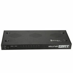 4K HDMI Splitter 1 in 8 Out, Powered 8 Port hdmi splitters Multi Monitor Outputs