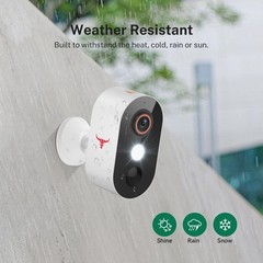 1080P Wireless Camera AI Human Detection Night Vision 2-Way Audio 2.4G WiFi Batt