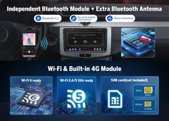 Eonon VWX6S PRO QLED 8+128 9″Android for VW Jetta MK5 MK6 Car Stereo CarPlay SWC