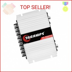 Taramps TS 400×4 400 watts RMS 4 Channels Full Range Car Audio Amplifier, 2 Brid