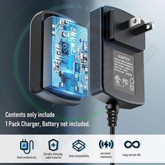 Fast Charger 24V Lithium Ion Batteries iBAT24 24VBAT Series Compact Durable New