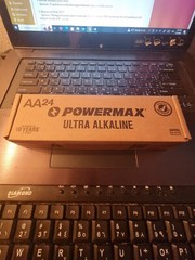 POWERMAX, 24-Count AA Batteries, Ultra Long Lasting Alkaline Battery, 10-Years