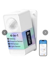 Meross MS605 Matter Thread mmWave Presence Motion Light Sensor Open Box