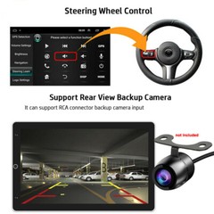 Android 13 Double Din 10.1″ Rotatable Touch Screen Car Stereo Radio Carplay GPS