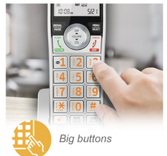 AT&T CL83507 DECT 6.0 4 Handset Cordless Phone System Answering Machine