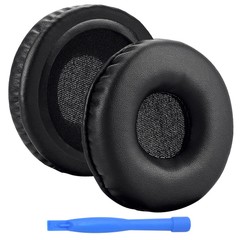 Replacement Ear Pads for Sony MDR‑V150/V200/V250/V300/ZX300 – Memory Foam Black
