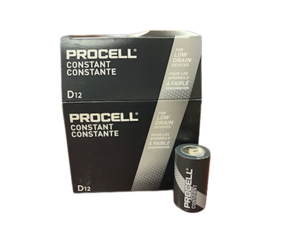 Duracell Procell Alkaline D Batteries, PC1300 (12/BX) *ALWAYS FRESH INVENTORY*