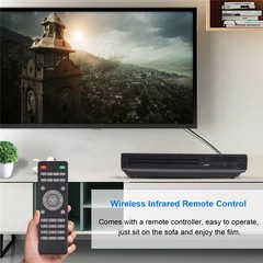 1080p DVD Player All Region Free DVD CD USB Player with AV+RCA Output US