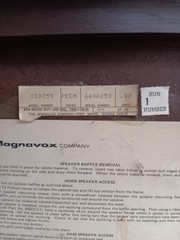 MAGNAVOX END TABLE SPEAKERS