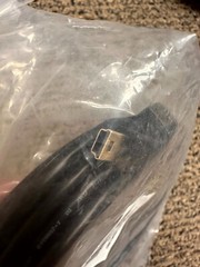 Monoprice USB 2.0 Type-A Male to Mini Type-B 5pin Male Cable 28/24AWG, 15FT Gold