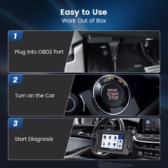 MUCAR CS6 OBD2 Scanner Code Reader Engine ABS SRS Transmission Diagnostic Tool