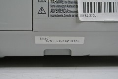 Epson EX30 H283A LCD Projector 223 Lamp Hours. NO REMOTE OR POWER CORD