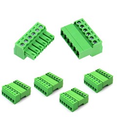5 Set 6 Pin 3.5mm Pitch Screw Terminal Block Connector for 28-16AWG Pluggable…