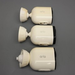 Arlo Ultra2 VMS5340 4K Spotlight Cameras Security Bundle 3-Pack