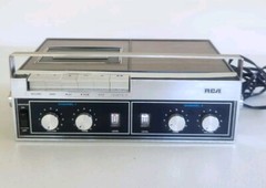 Vintage RCA YZD 560W Walnut Finish CASSETTE DECK RECORDER & Cord 2 Channel