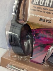 Sony Studio Monitor MDR-V50 Headphones New Package Free Shipping