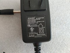 AC/DC Adapter INPUT:100-240V 50-60Hz 0.18A OUTPUT: 6.0V 1.0A 5mm plug tip