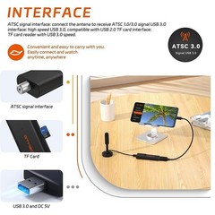 GTMEDIA OTA ATSC 3.0 HDTV TV Tuner USB 3.0 For Android 9.0 TF DVR Free Recording