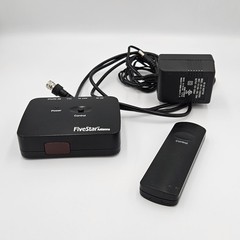 Five Star Antenna Replacement Control Box Power Supply and Remote Control TESTED