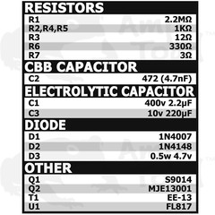 DIY 4.2V USB Wall Plug 100-220V Input [ SOLDERIN REQUIRED ] You assemble