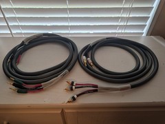 Monster Cable M-Series M1.4s Bi-Wire Speaker Cables W/3 10ft/3m Pair – CIB